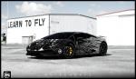 Lamborghini Aventador LP700-4 Darth Vader by MetroWrapz 2016 года